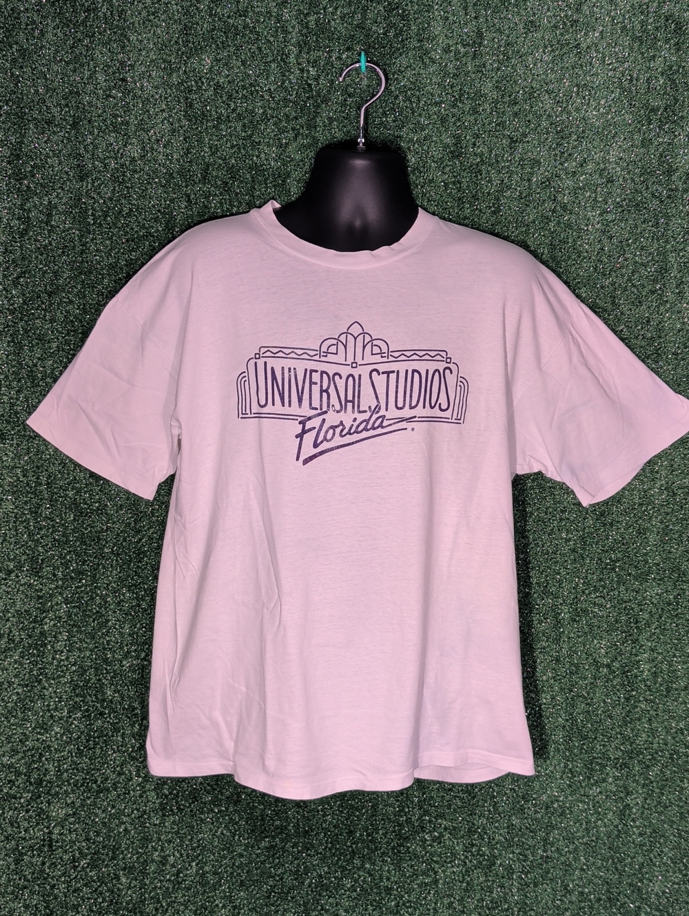 Vintage 90s Universal Studios Florida Graphic T-Shirt Single Stitch Size XL